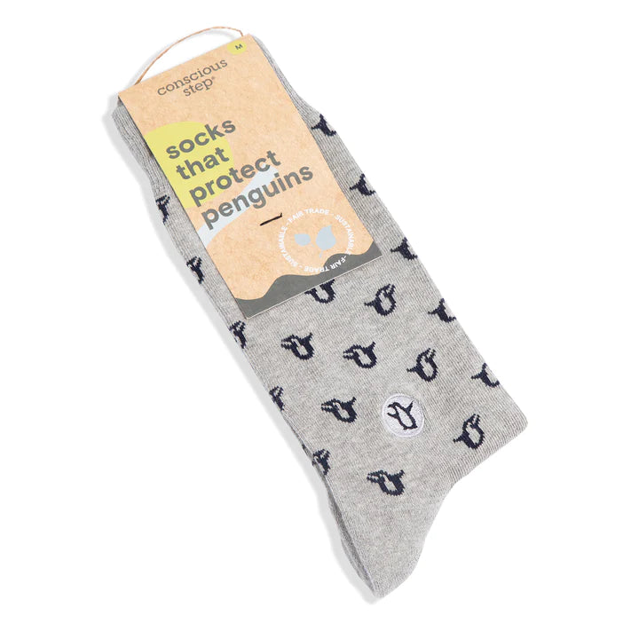 Protect Penguins Socks (Adult Small )