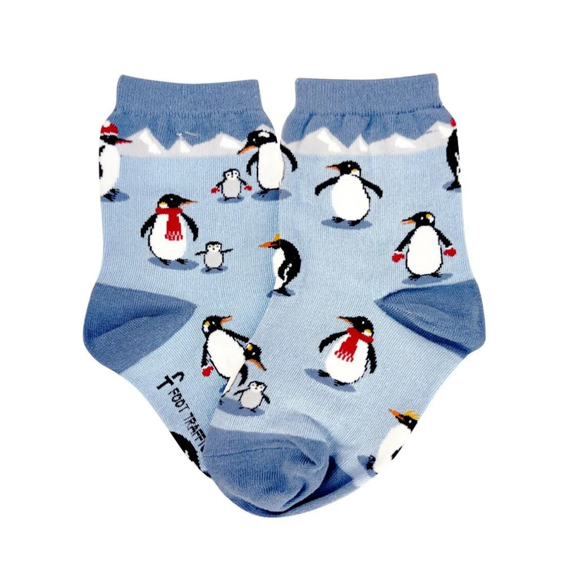 Emperor Penguins Kids Socks (4-7 & 7-10 years old)