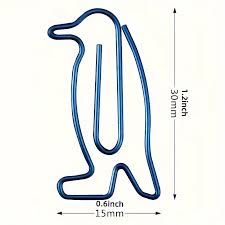 Penguin Paper Clips (Pack of 20 penguins)