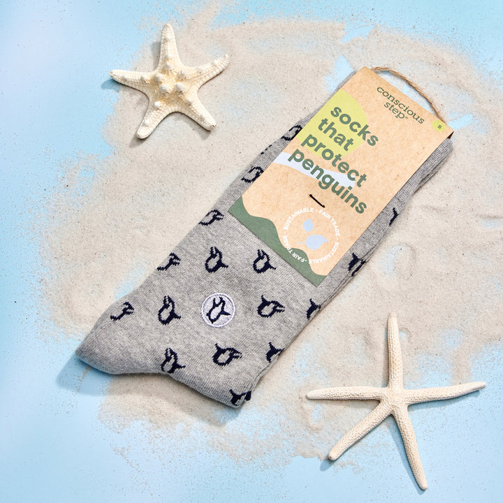 Protect Penguins Socks (Adult Small )