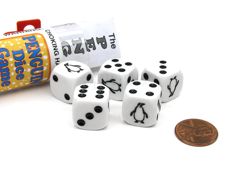 Penguin Dice Game Toy Gift Stocking Stuffer