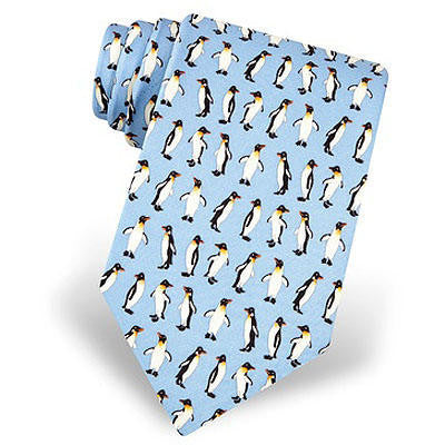 Emperor Penguin Silk Tie, Formal