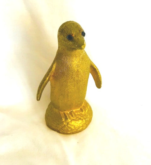 Brass Penguin Figurine (2 1/2" Tall)