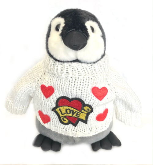 Penguin Plush Romantic Stuffed Animal Valentine Valentine&
