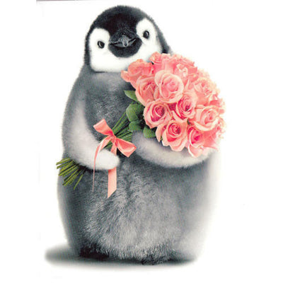 Penguin Birthday Card