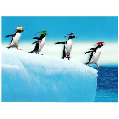 Penguin Graduation Card