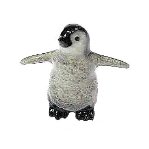Porcelain Happy Tux Penguin Figurine (1 1/2" Tall)