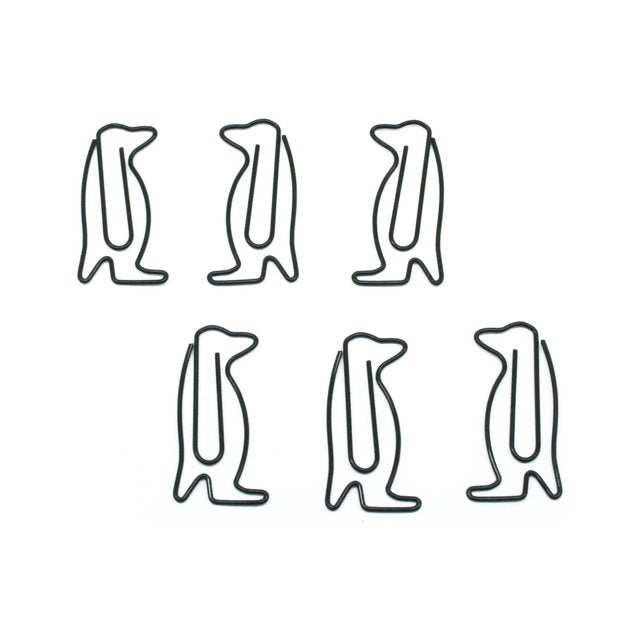 Penguin Paper Clips (Pack of 10 penguins)