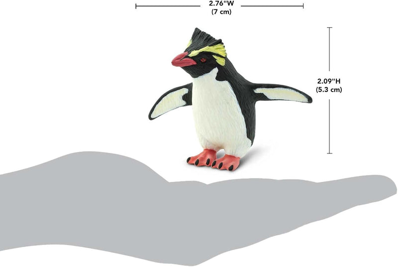Rockhopper Penguin Figurine by Safari (2" tall)