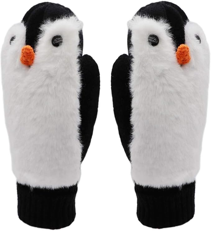 Women / Teen Penguin Mittens