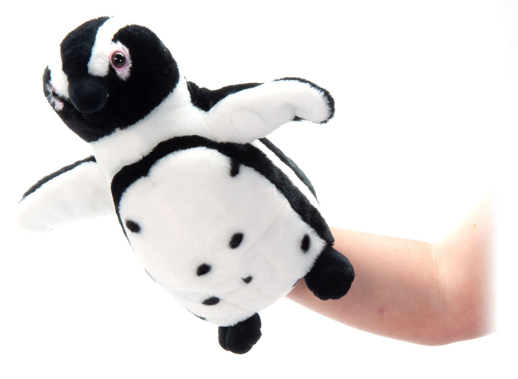 African Penguin Plush Hand Puppet (12