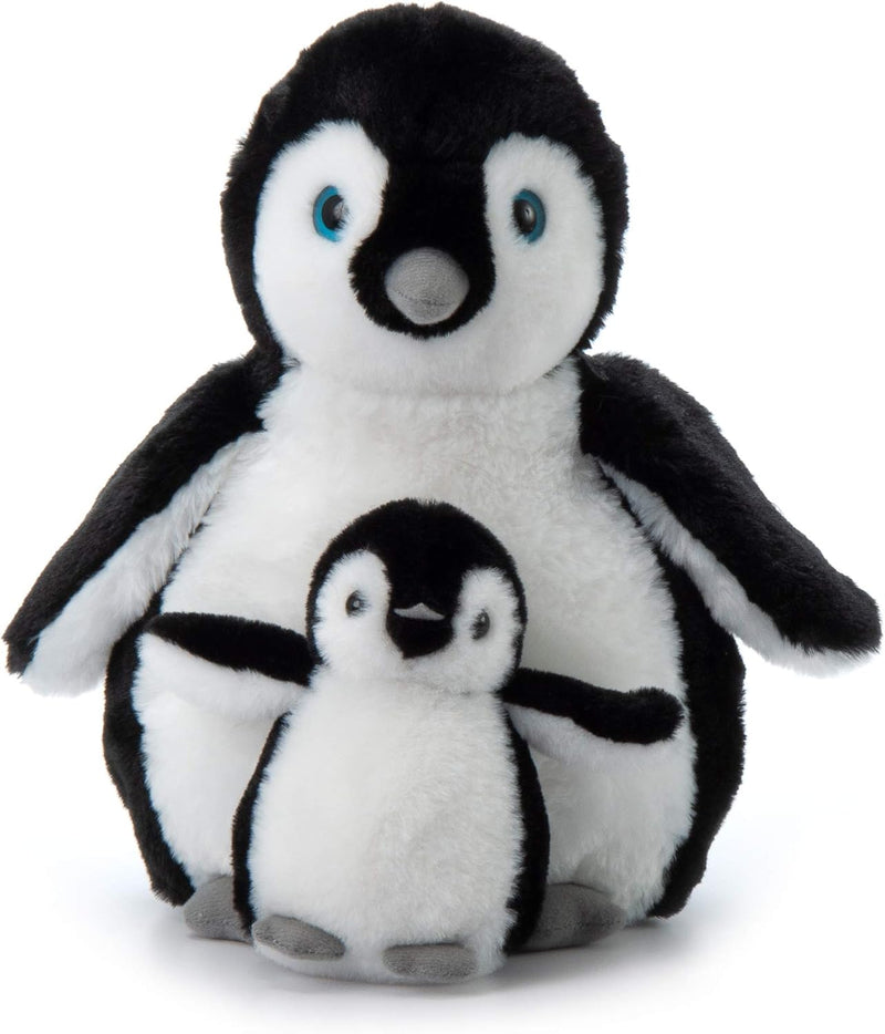 Softee Penguin Mom & Baby Plush (12" Tall)