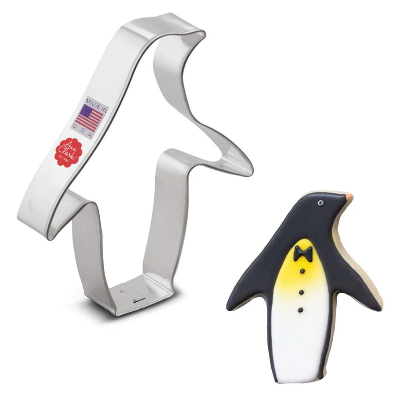 Penguin Cookie Cutter (5" tall)