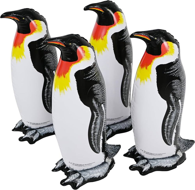 Inflatable Emperor Penguin (20" Tall) Single or Set Of Four