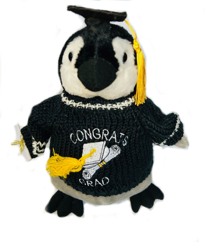 Penguin Congrats Grad Plush With Graduation Cap and Diploma (10
