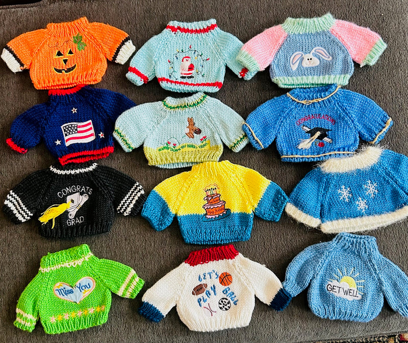 Knit Sweaters For Your Penguins (Fits 8 -13")