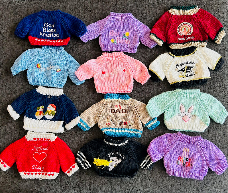 Knit Sweaters For Your Penguins (Fits 8 -13")