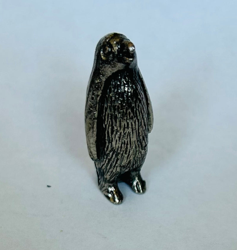 Standing Pewter Penguin (1.5" Tall)