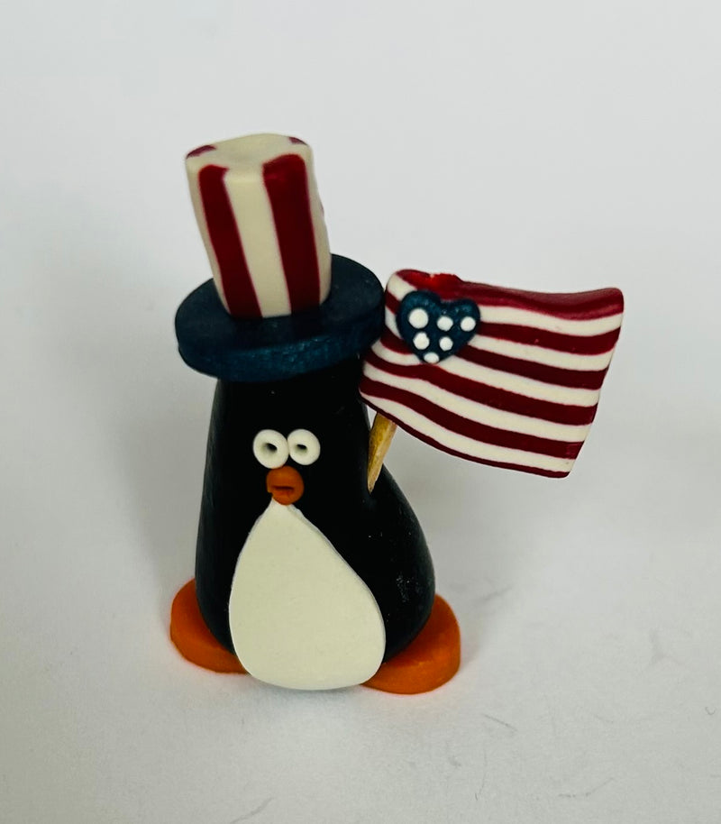 Patriotic Pete Mini Figurine (2" Tall)