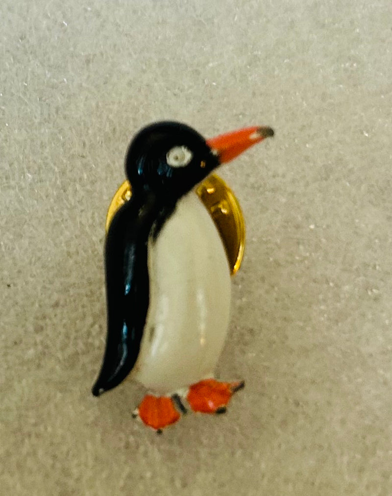 Mini Penguin Brooch (3/4" Tall)