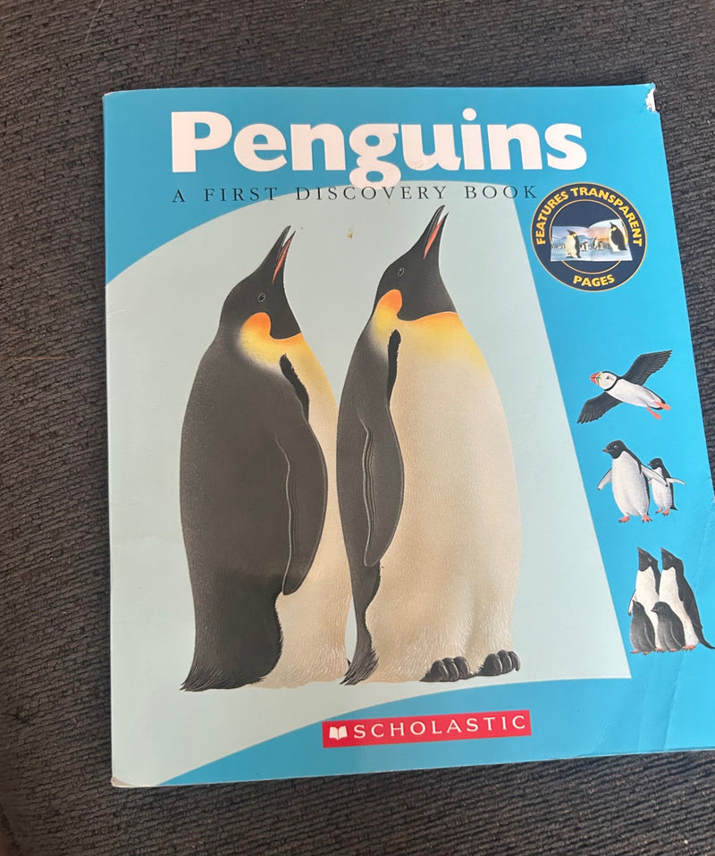 Penguins - A First Discovery Book (softcover 24 pages)