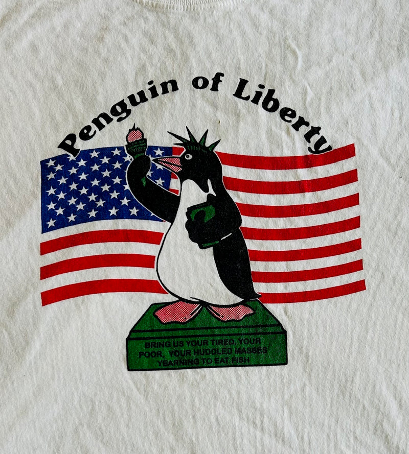 Penguin Of Liberty T-Shirt (XXXL only)