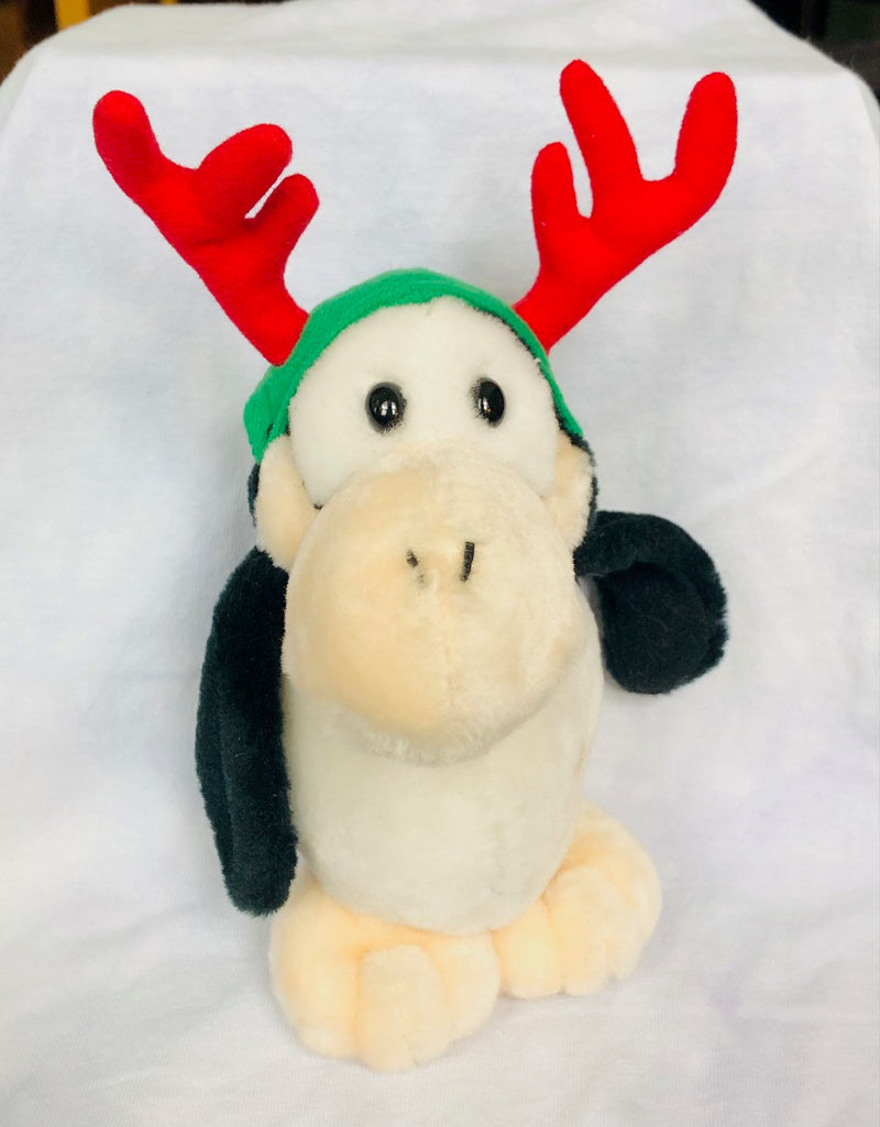 Opus Christmas Reindeer Plush (8" Tall)