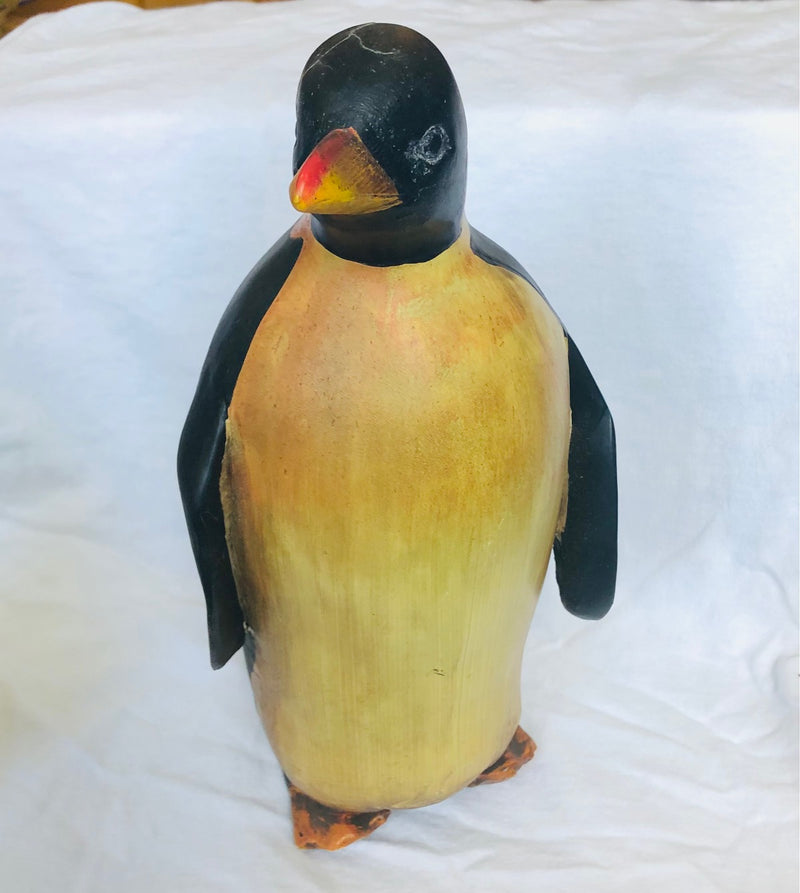 Foot Tall Hand Crafted Penguin Sculpture (12" Tall)