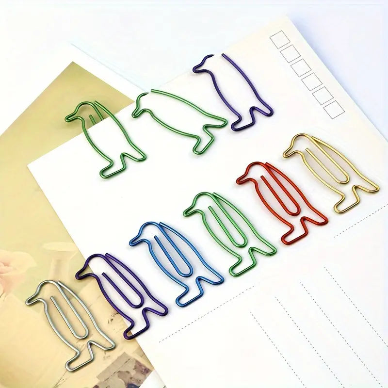 Penguin Paper Clips (Pack of 20 penguins)