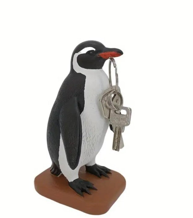 Gentoo Penguin Magnetic Key Chain Holder (6" Tall)