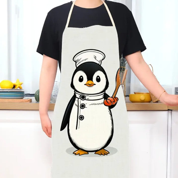 Penguin Chef Apron (26" x 21")