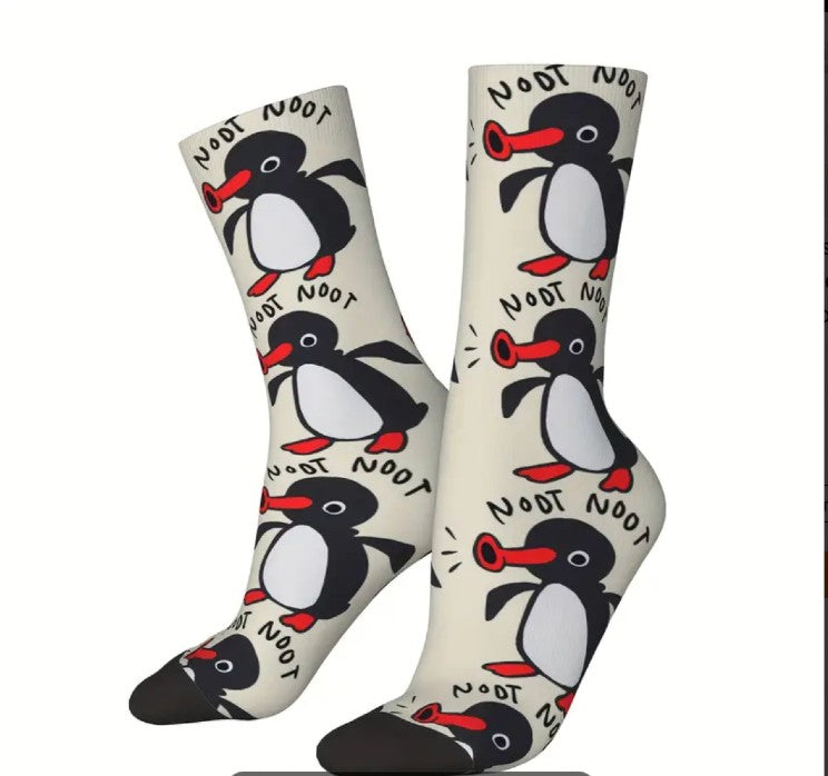 Pingu Penguin Noot Noot Socks (Women&