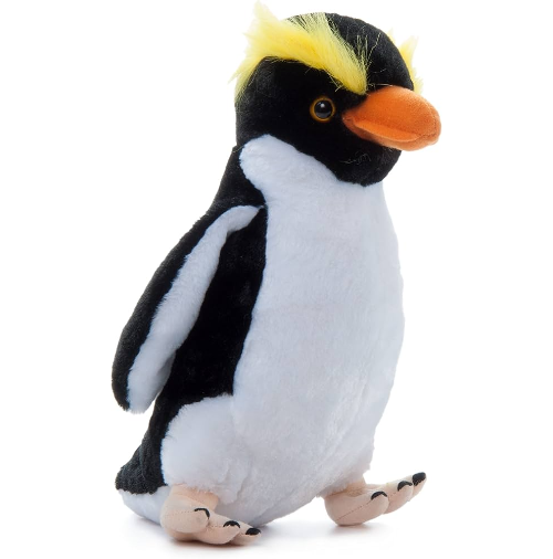 Rocko Rockhopper Plush Penguin (12" Tall)