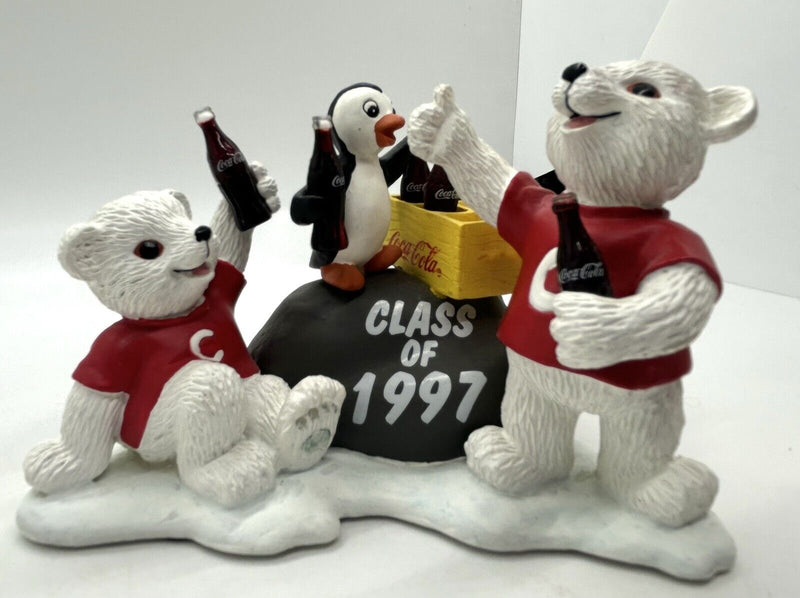 Coca-Cola Brand Polar Bears Cubs We Did It H72031 Class of 1997