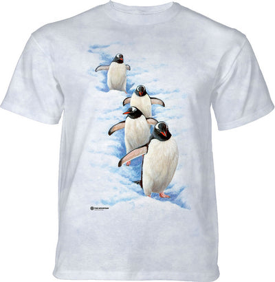 Penguin Shirt Vintage Retro Style Penguin Long Sleeve T-Shirt