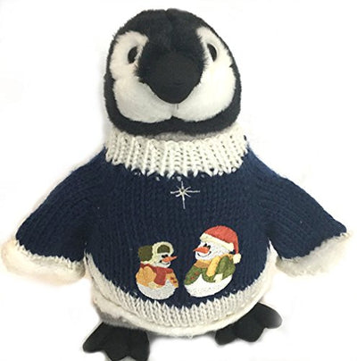 Penguin Plush Snowman Holiday Christmas Stuffed Animal Gift Toy