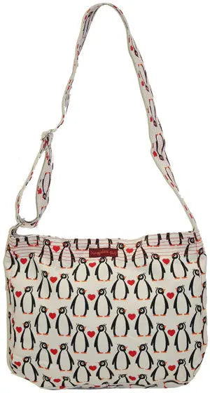 Penguin Messenger Bag  (12" x 14" x 2")