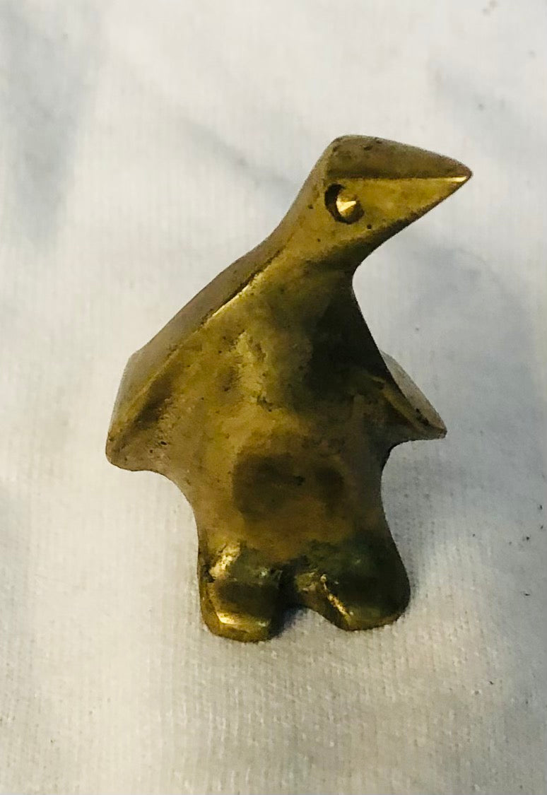 Brass Penguin Figurines ( 1 1/2" Tall)