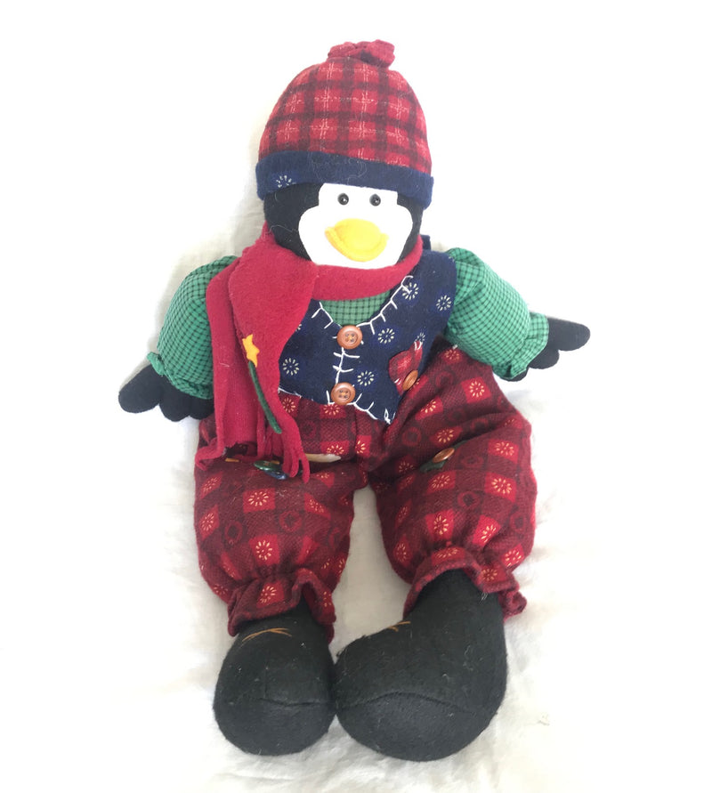 Pepito Holiday Penguin Plush ( 16" Tall)