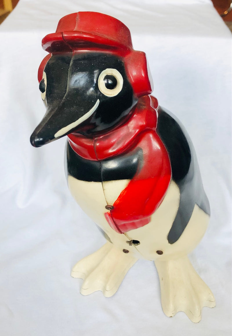 Wind-Up Winter Waddling Penguin (10" Tall)