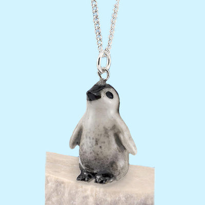 Emperor Penguin Baby Chick Pendant Jewelry Cute