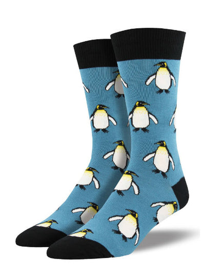 Penguin Socks, Men's, Blue