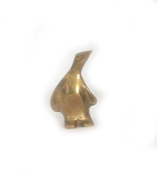 Brass Penguin Figurine (1 1/2" Tall)