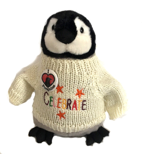 Penguin Plush Stuffed Animal, Celebrate, Pride, Graduation, Baby, Gift, I Love Penguins