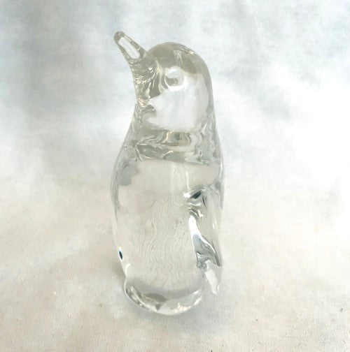 Glass Penguin Figurine (3")