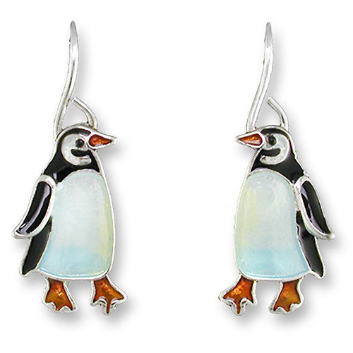 gentoo penguin earrings jewelry