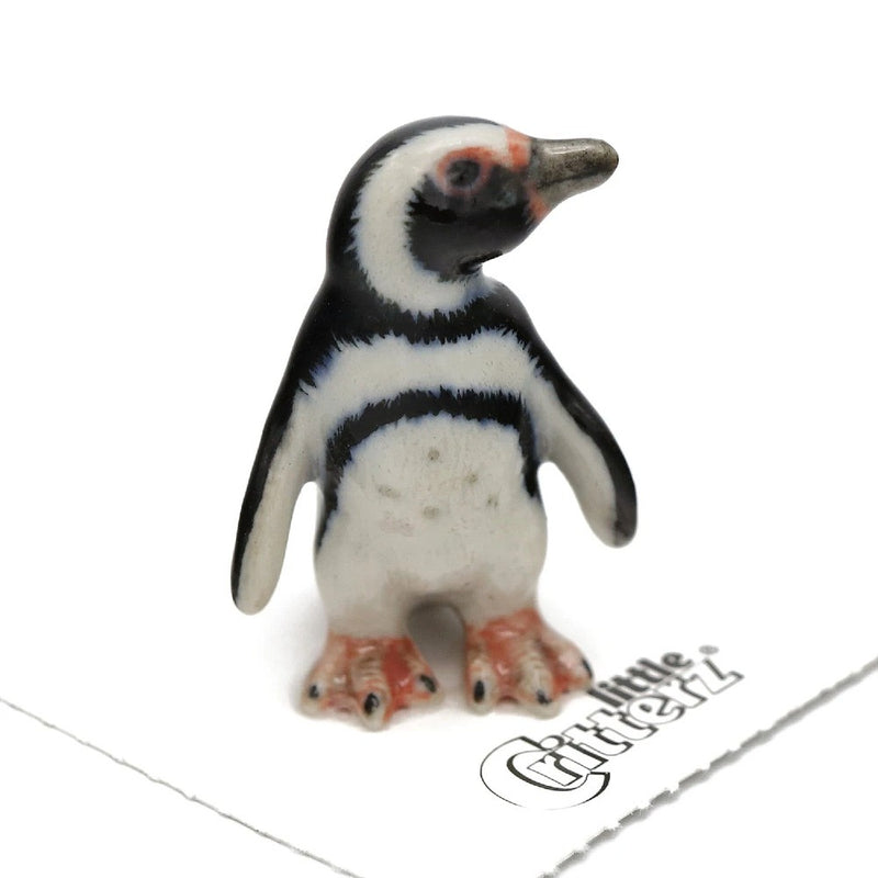 Magellanic Porcelain Penguin Figurine (1 3/4" Tall)