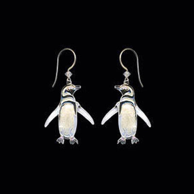 Magellanic Penguin Elegant Earrings Gift Jewelry