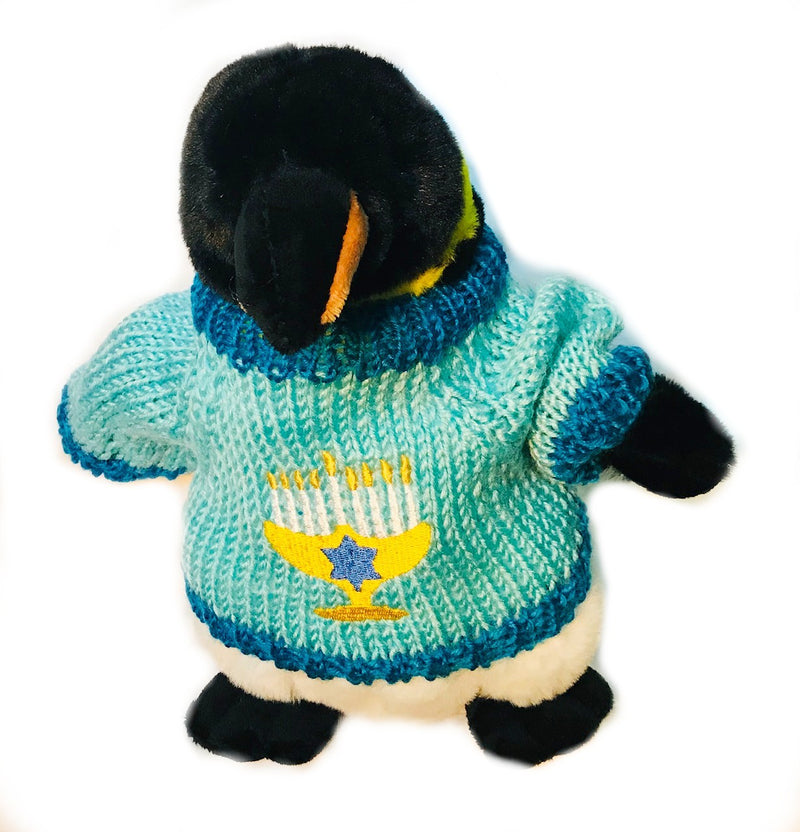 Hanukkah Harry Penguin Plush (10" Tall)
