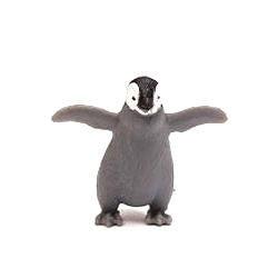 Mini Emperor Penguin Baby Chick Figurine Gift Toy
